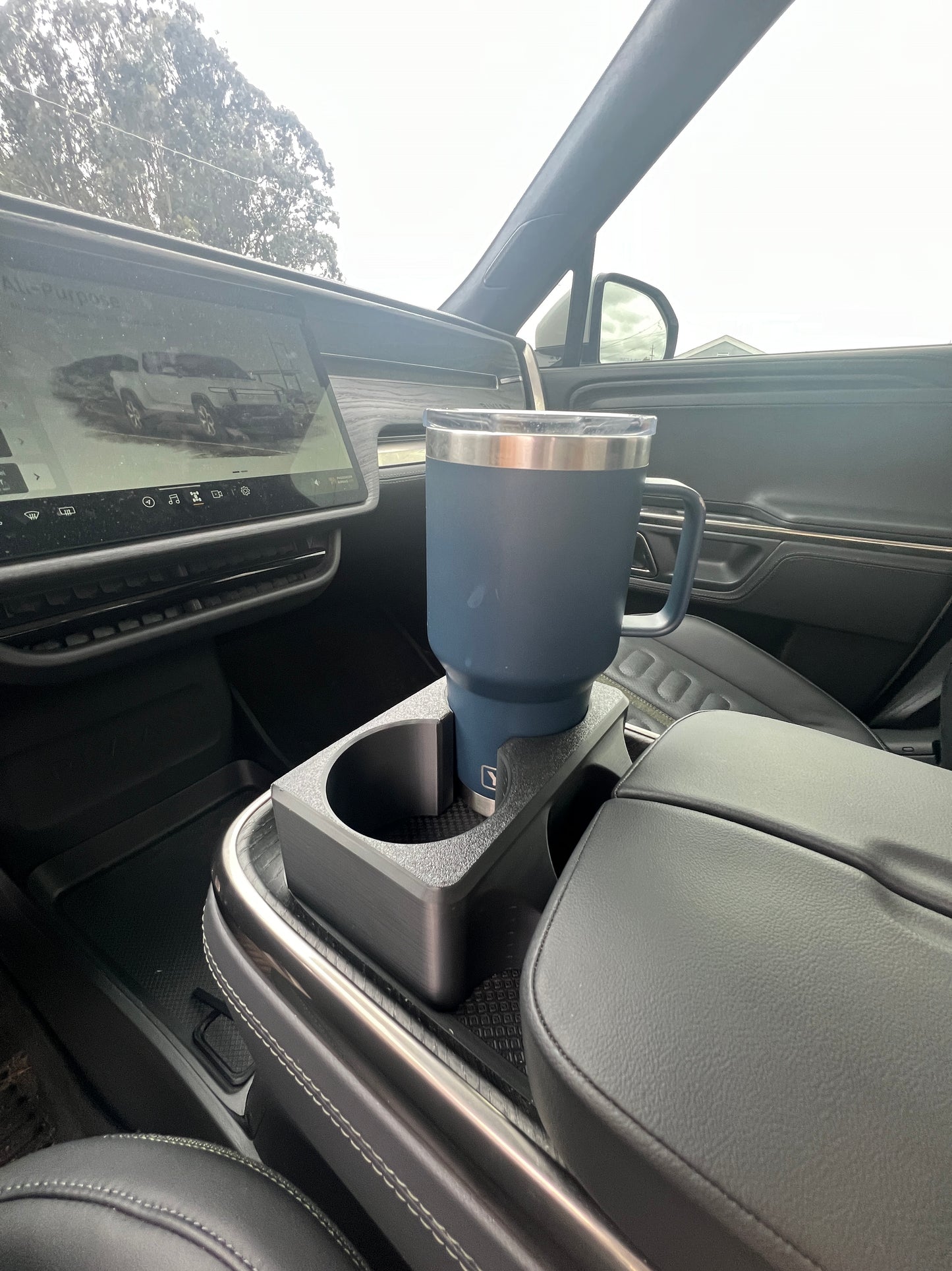 Center Console Cup Holders for Rivian R1T/R1S