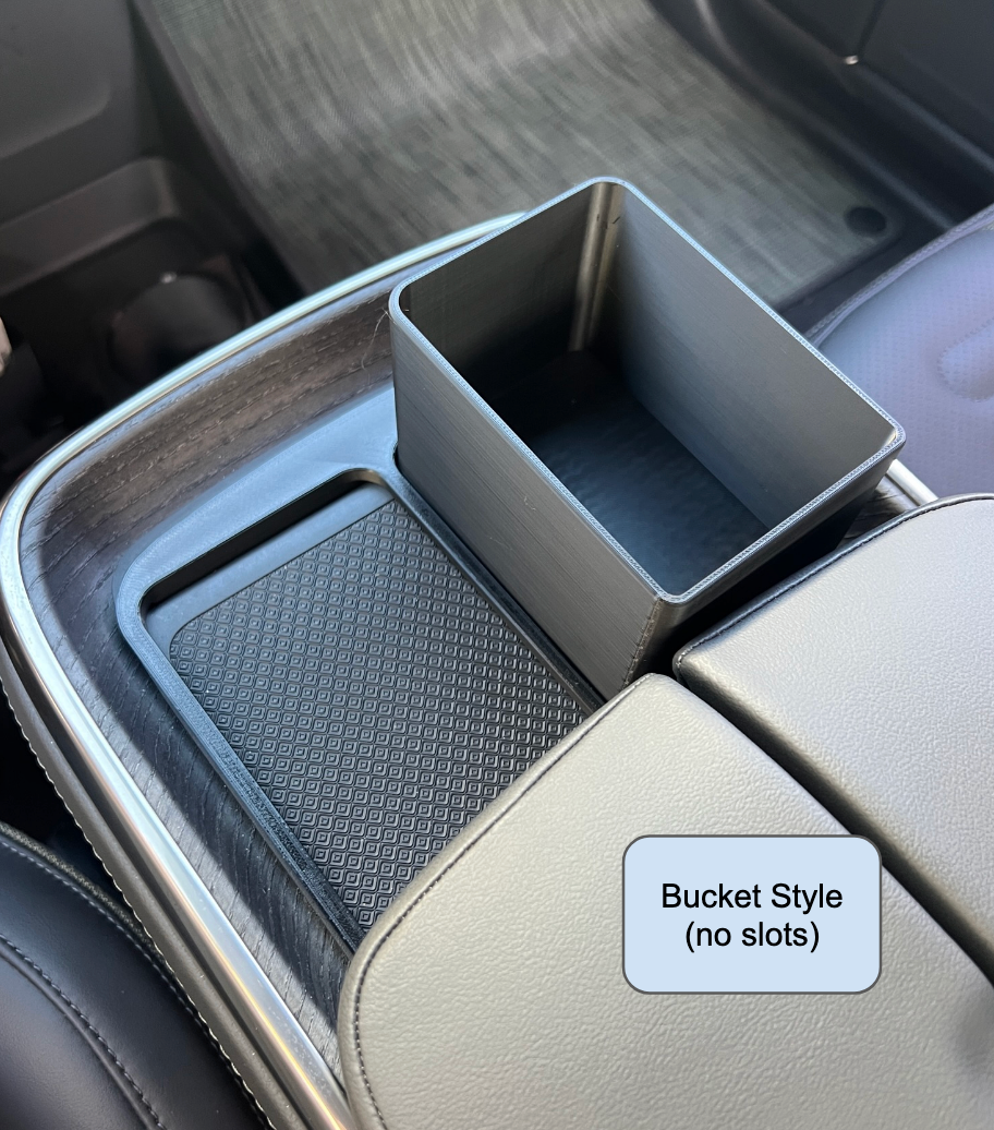 Compact Center Organizer for Rivian R1T/R1S